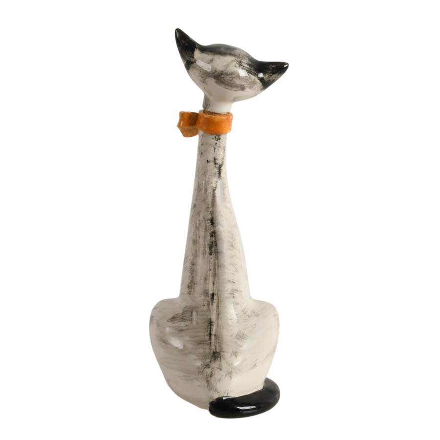 Mid-Century Ceramic Cat Decanter-7