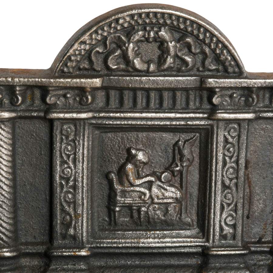 Betsy Ross First Flag Cast Iron Bookends in the Style of Bradley & Hubbard-2