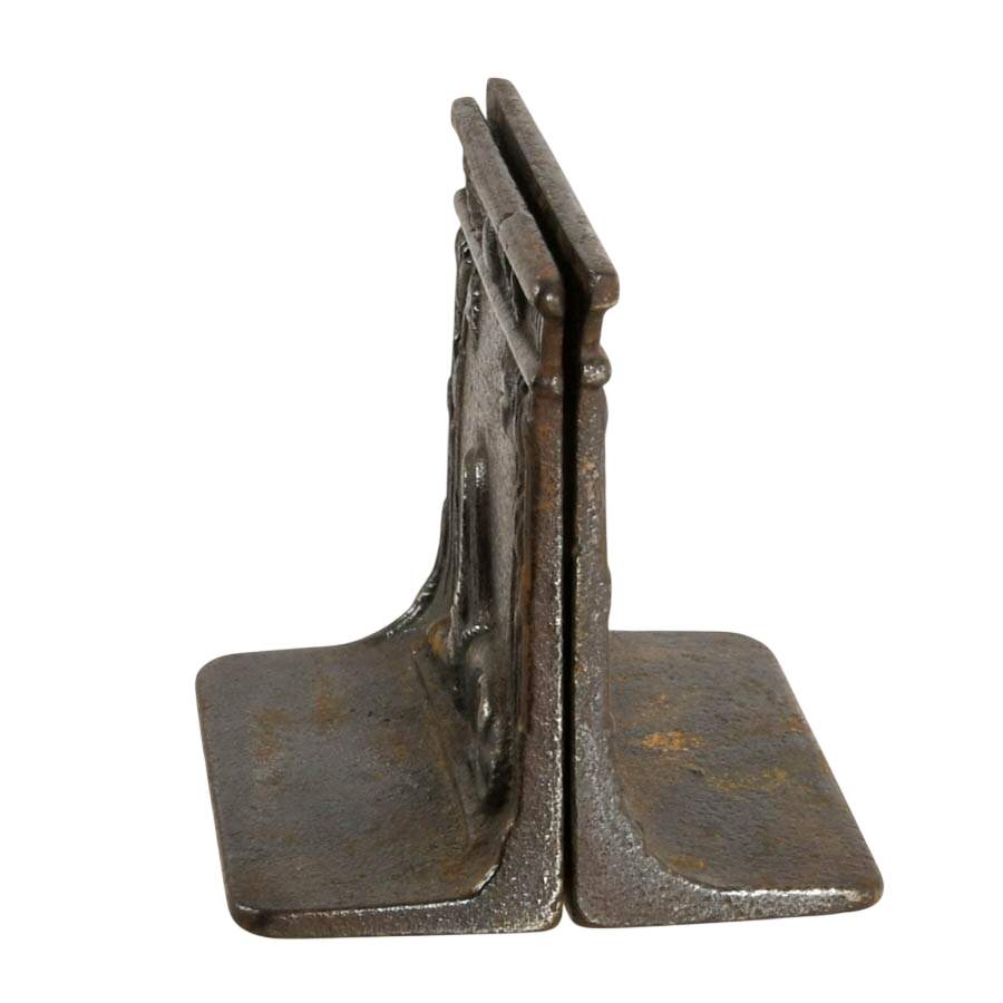 Egyptian Revival-Style Cast Iron Bookends in the Style of Bradley & Hubbard-6