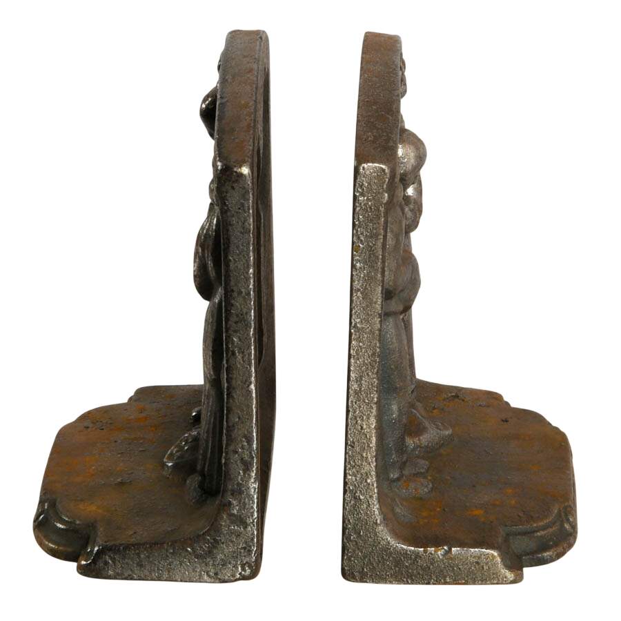 Cast Iron "The Angelus" Bookends Inspired by Jean-François Millet-9