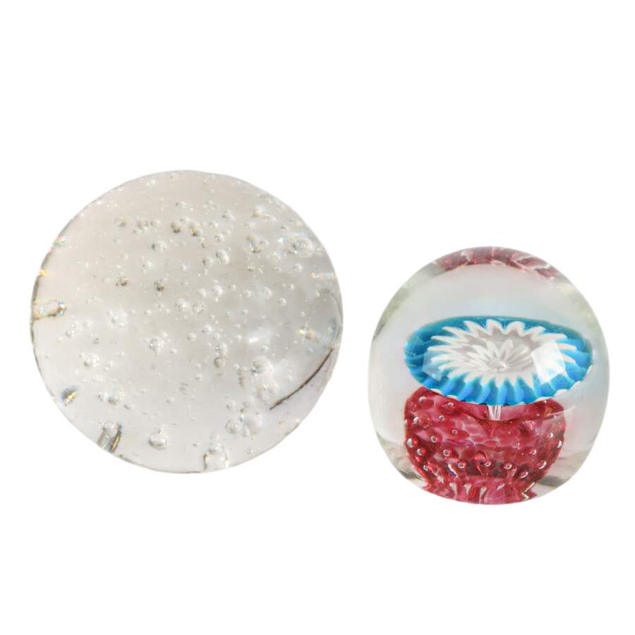 Four Crystal Paperweights-6