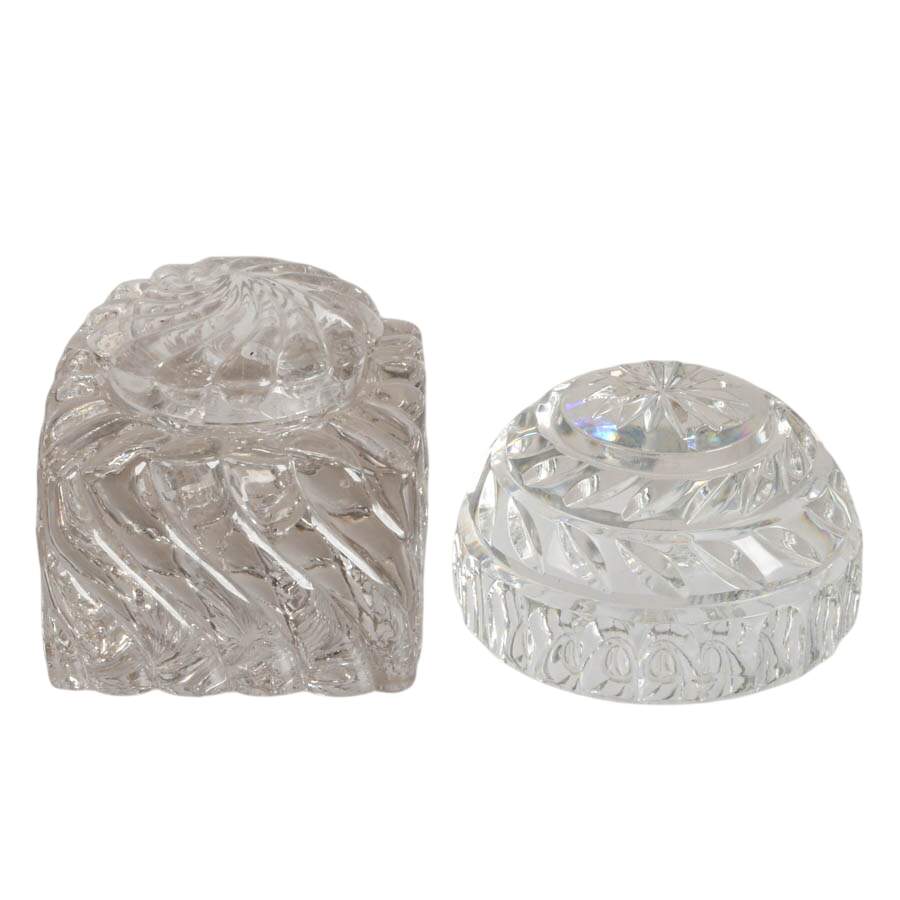 Four Crystal Paperweights-2