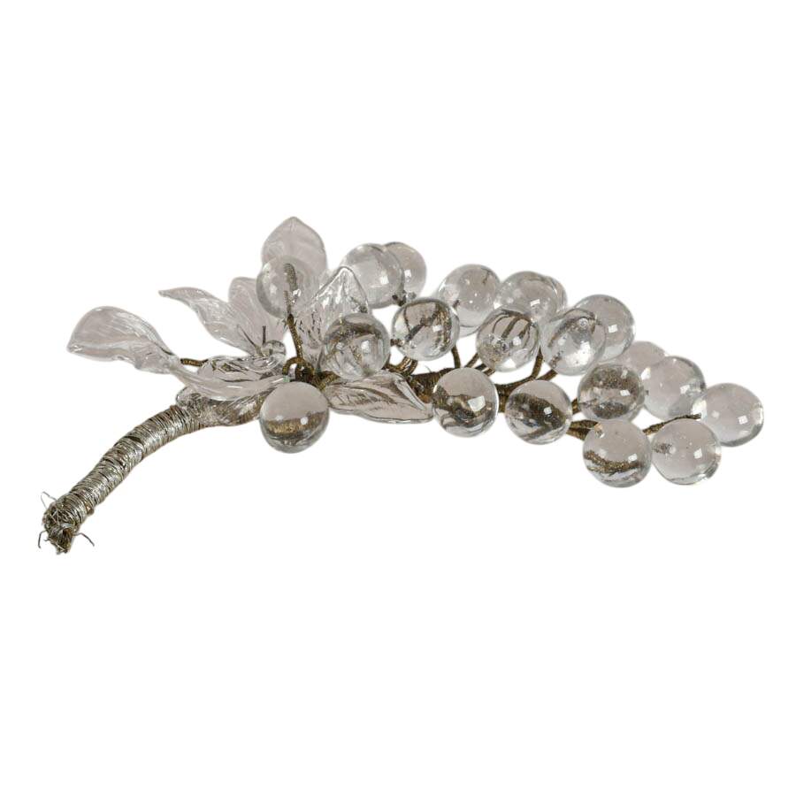 Pair of Antique Hand-Blown Grape Clusters-5