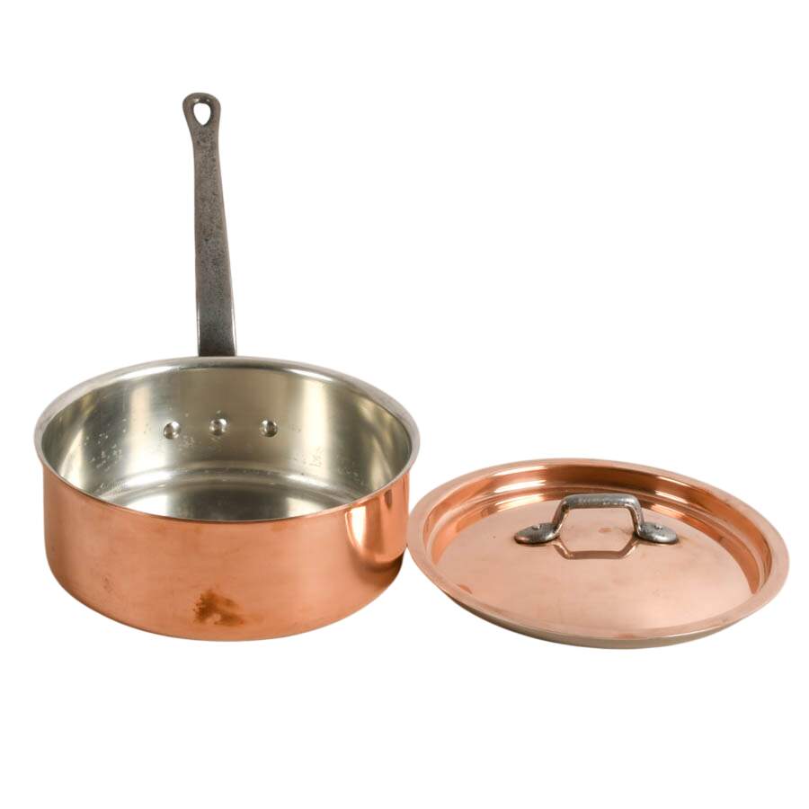 Pair of French Sauté Pans Including One Baumalu Pan-4