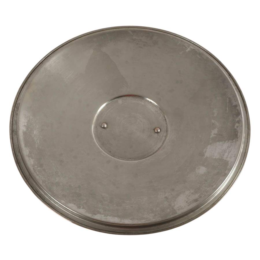 Polished Stainless Steel Sauté Pan In the Style of Mauviel M'Heritage-8