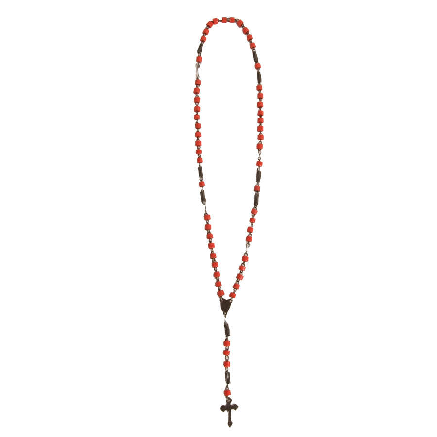 Last Rites Crucifix Box with Holy Water and Edizioni Musei Vaticani Rosary-8