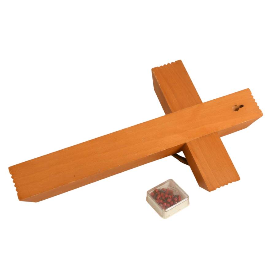 Last Rites Crucifix Box with Holy Water and Edizioni Musei Vaticani Rosary-7