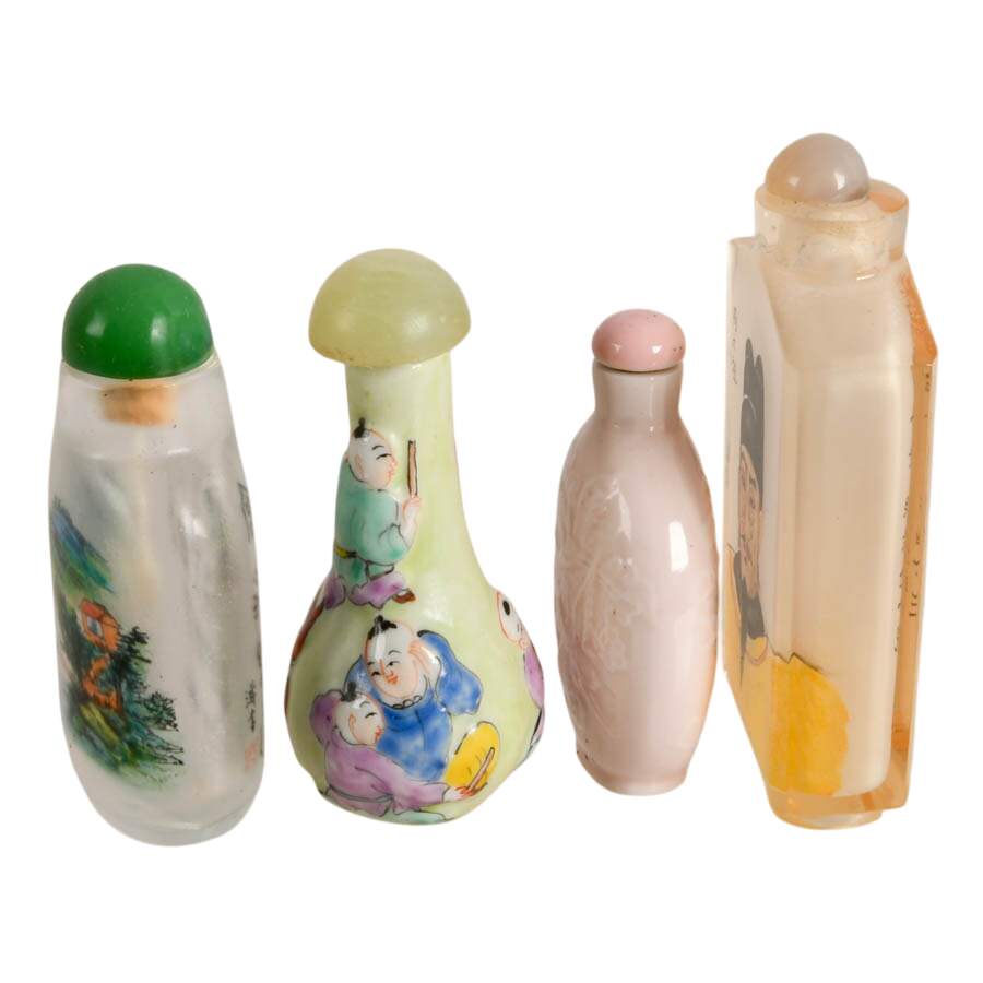 Four-Piece Chinese Snuff Bottles-2