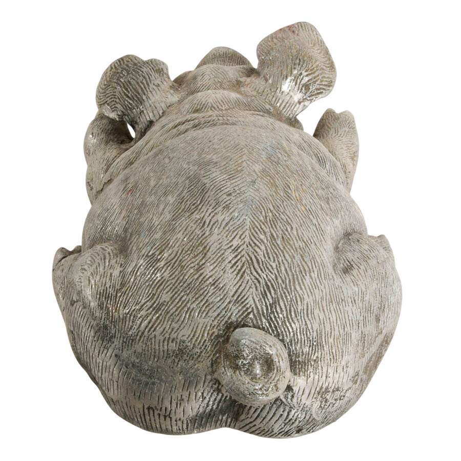 Large Cast-Iron Recumbent Pig Home Décor-5