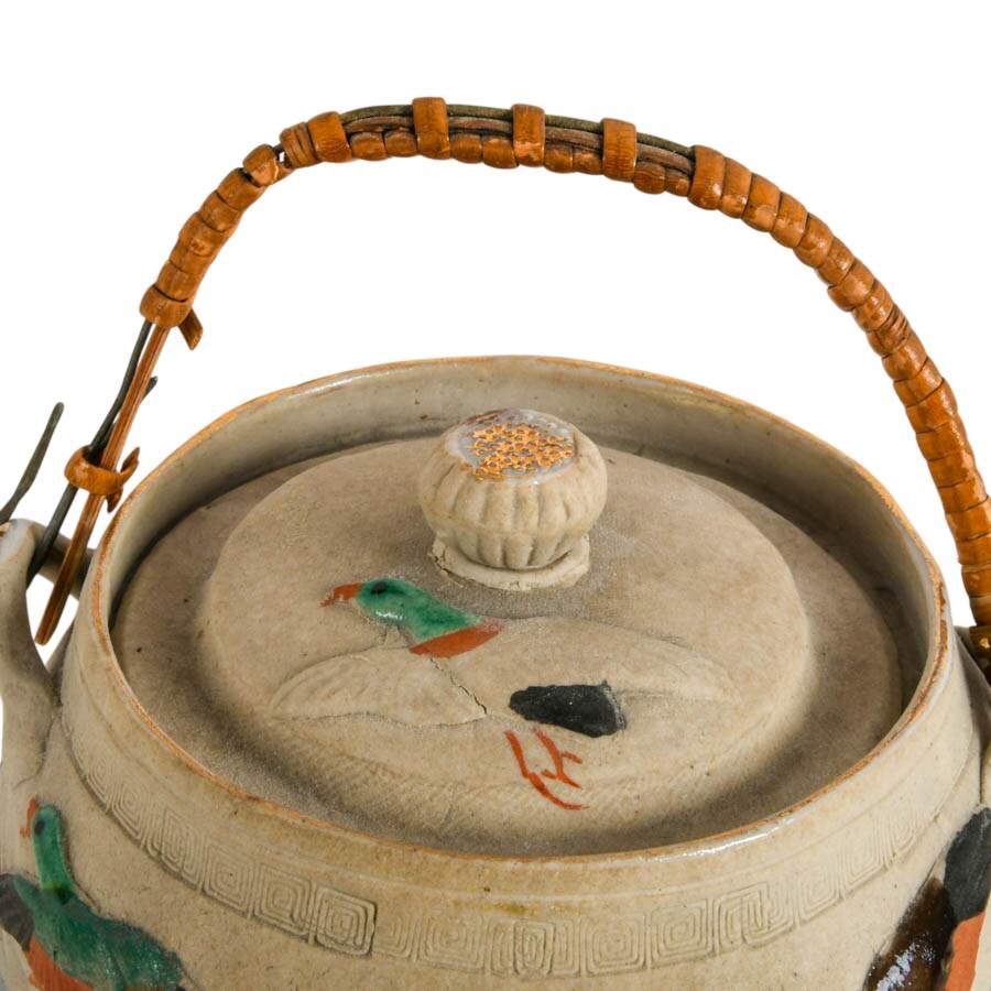 Hand-Painted Thailand Lacquerware Duck-4