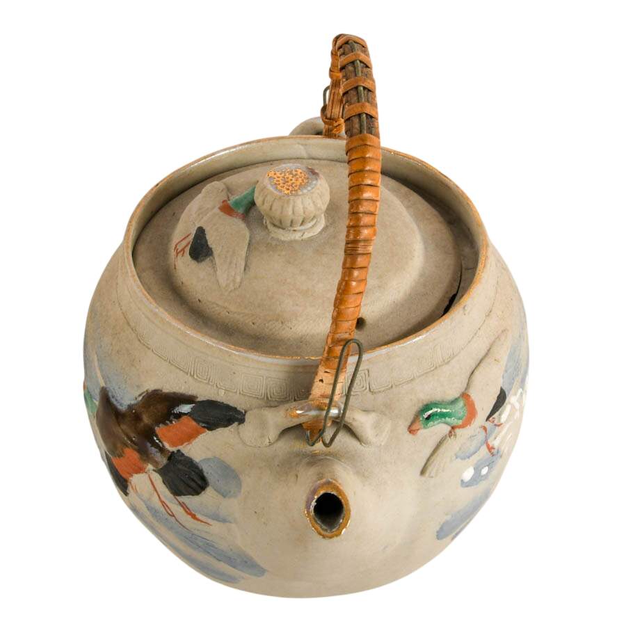 Hand-Painted Thailand Lacquerware Duck-2