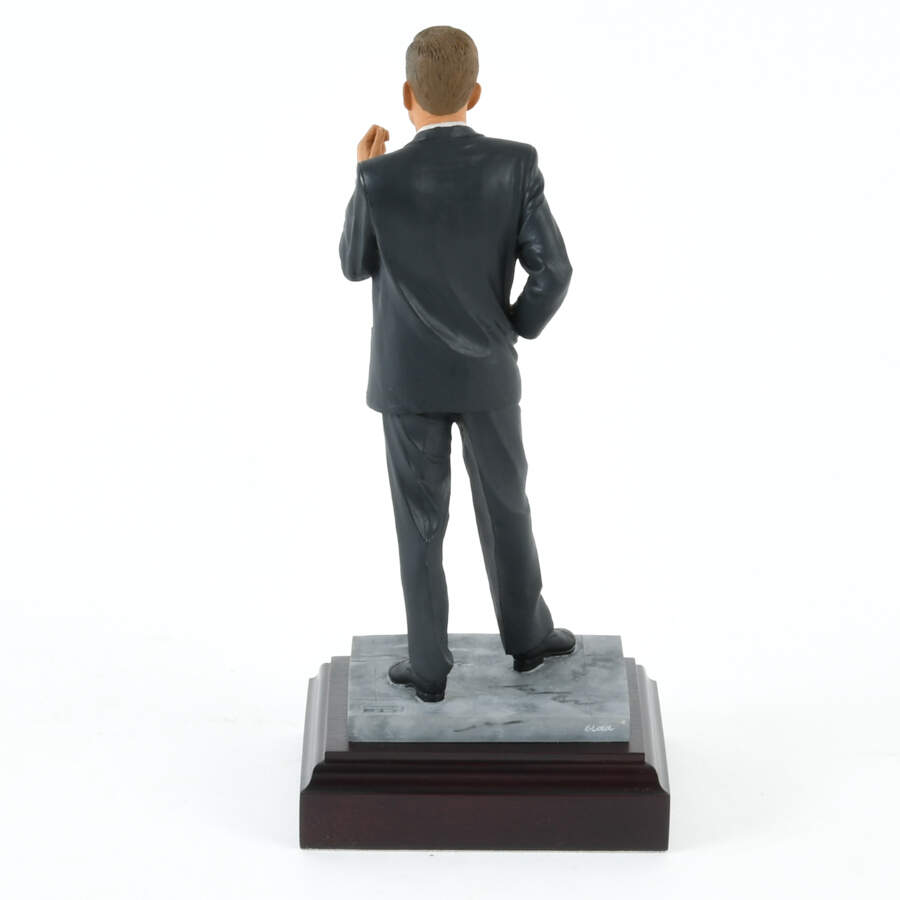 Signed G. Lowe, Endurance LTD., JFK Figure on Base-3