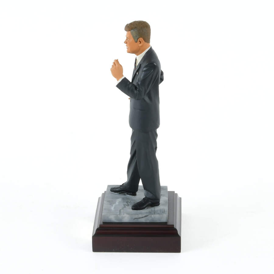 Signed G. Lowe, Endurance LTD., JFK Figure on Base-2