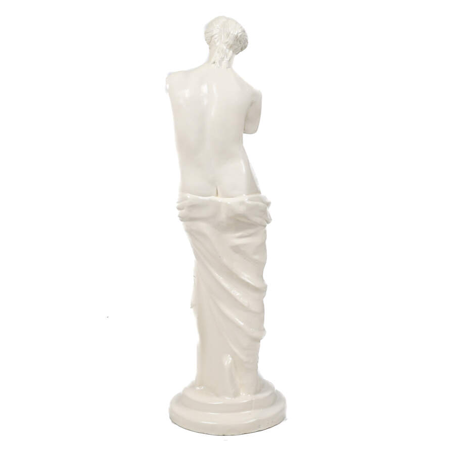 White Venus de Milo Icon Statue-5