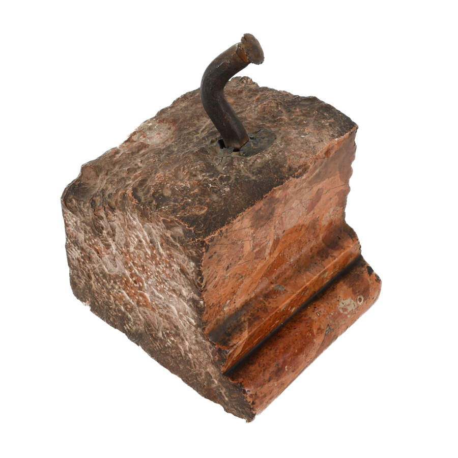 Rock of the Ages Stone and Iron Sculpture-5