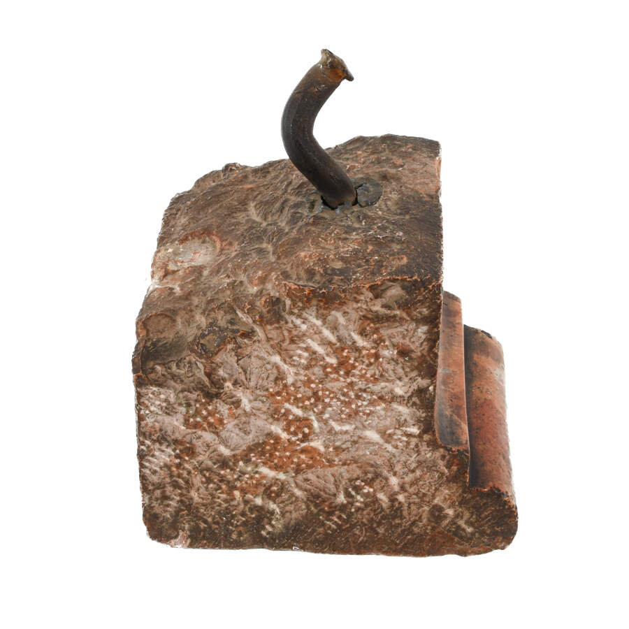 Rock of the Ages Stone and Iron Sculpture-4