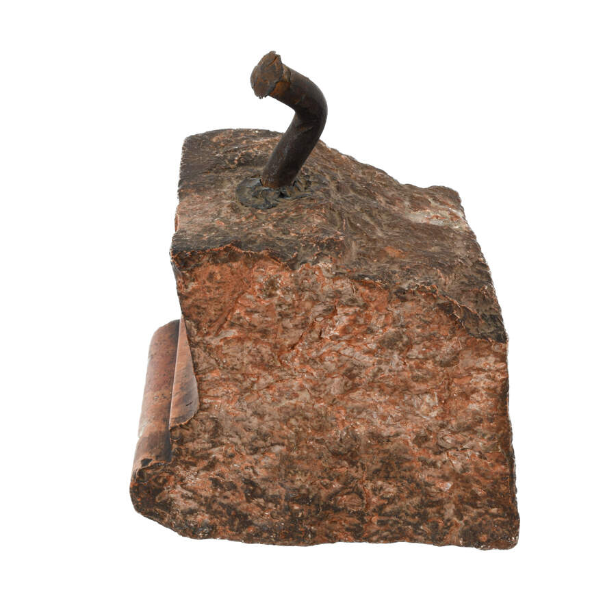 Rock of the Ages Stone and Iron Sculpture-2