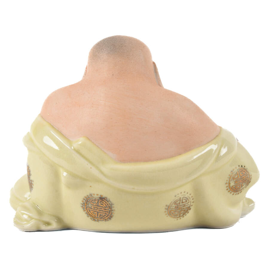 Porcelain Happy Seated Buddha-3