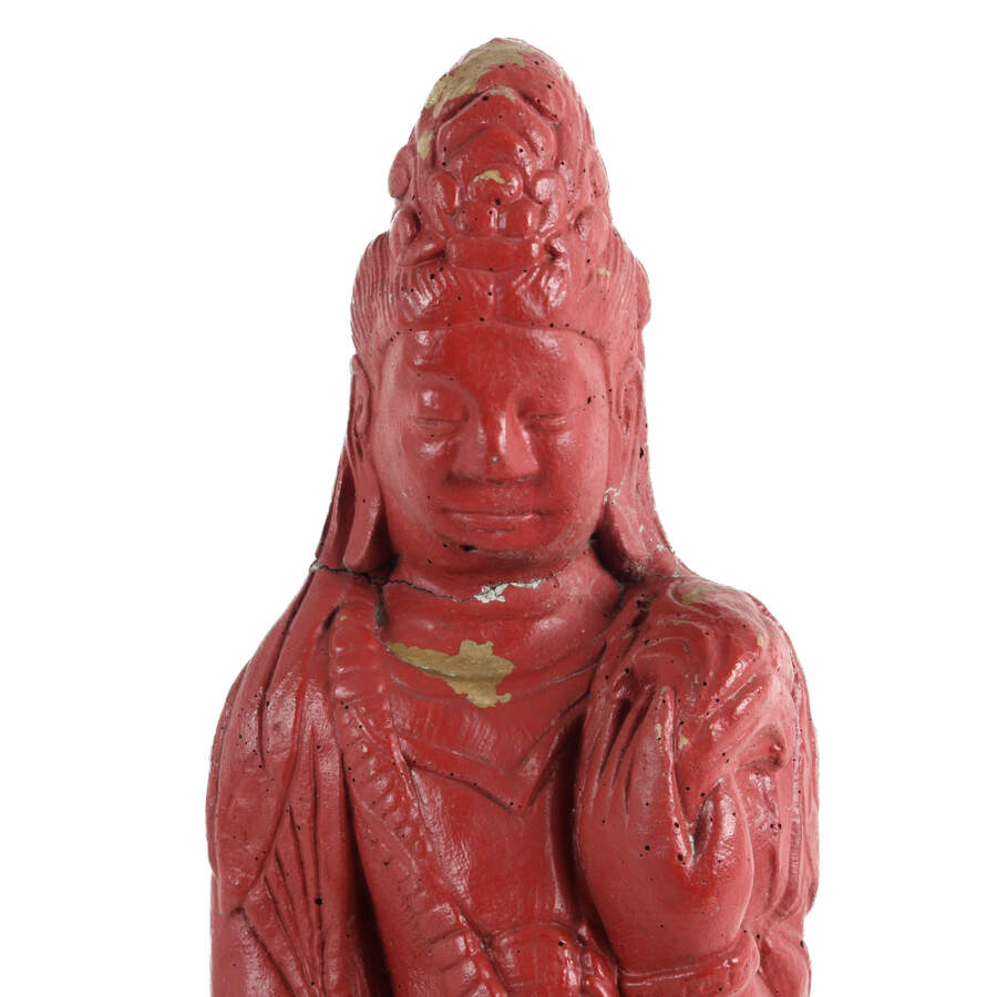 Kwan Guan Yin Stone Statue-2