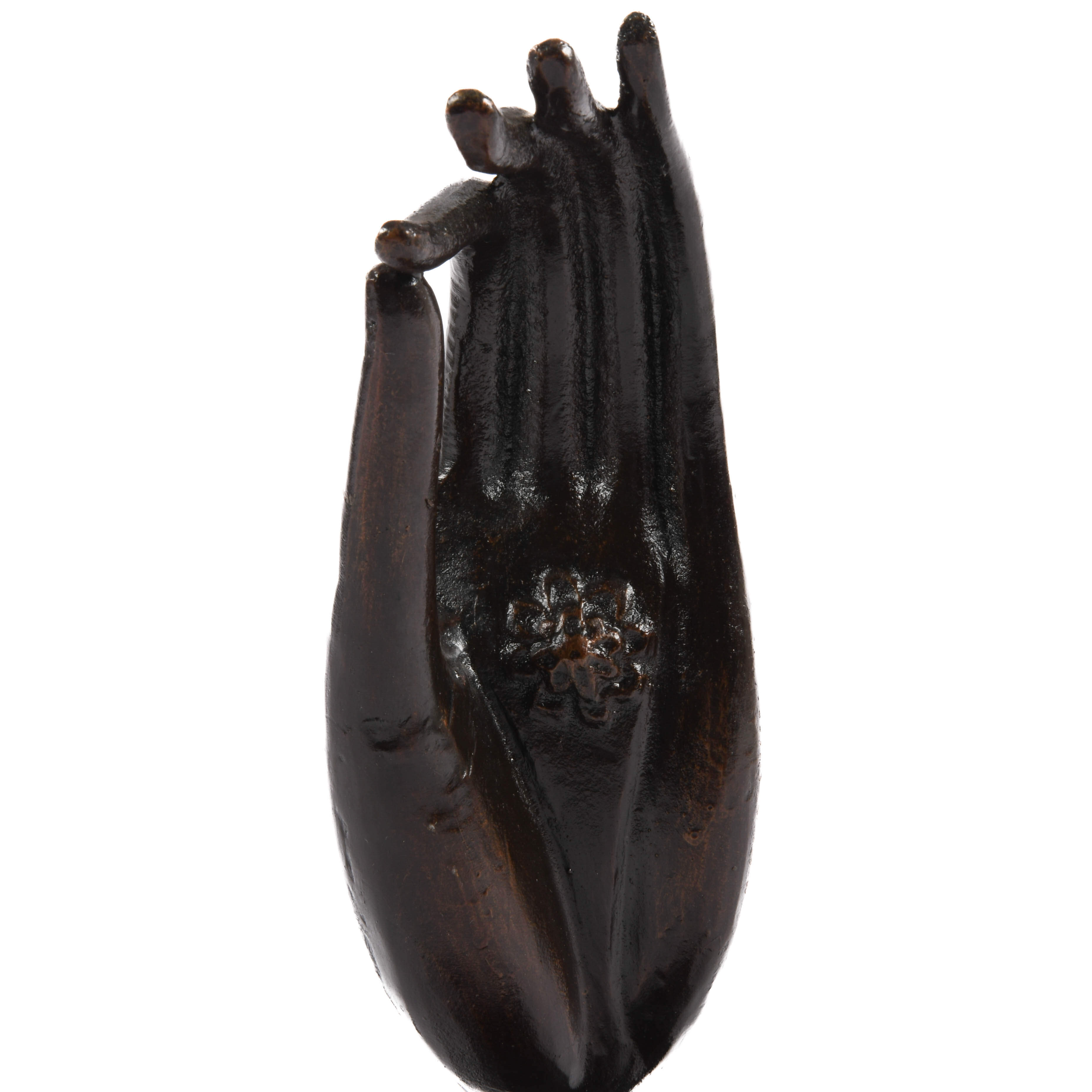 Whimsical Bronze Hand Sculpture-4