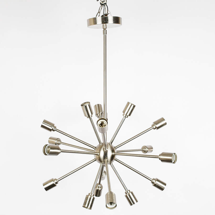 Silver Sputnik Mid-Century-Style Chandelier-1