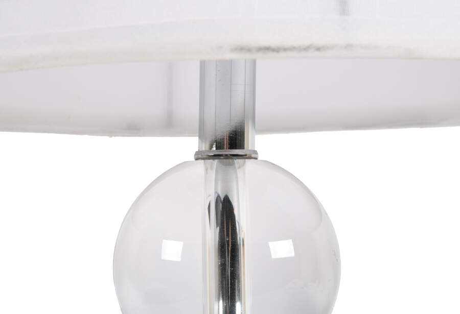 Mid-Century Stacked Acrylic Spheres Table Lamp-3