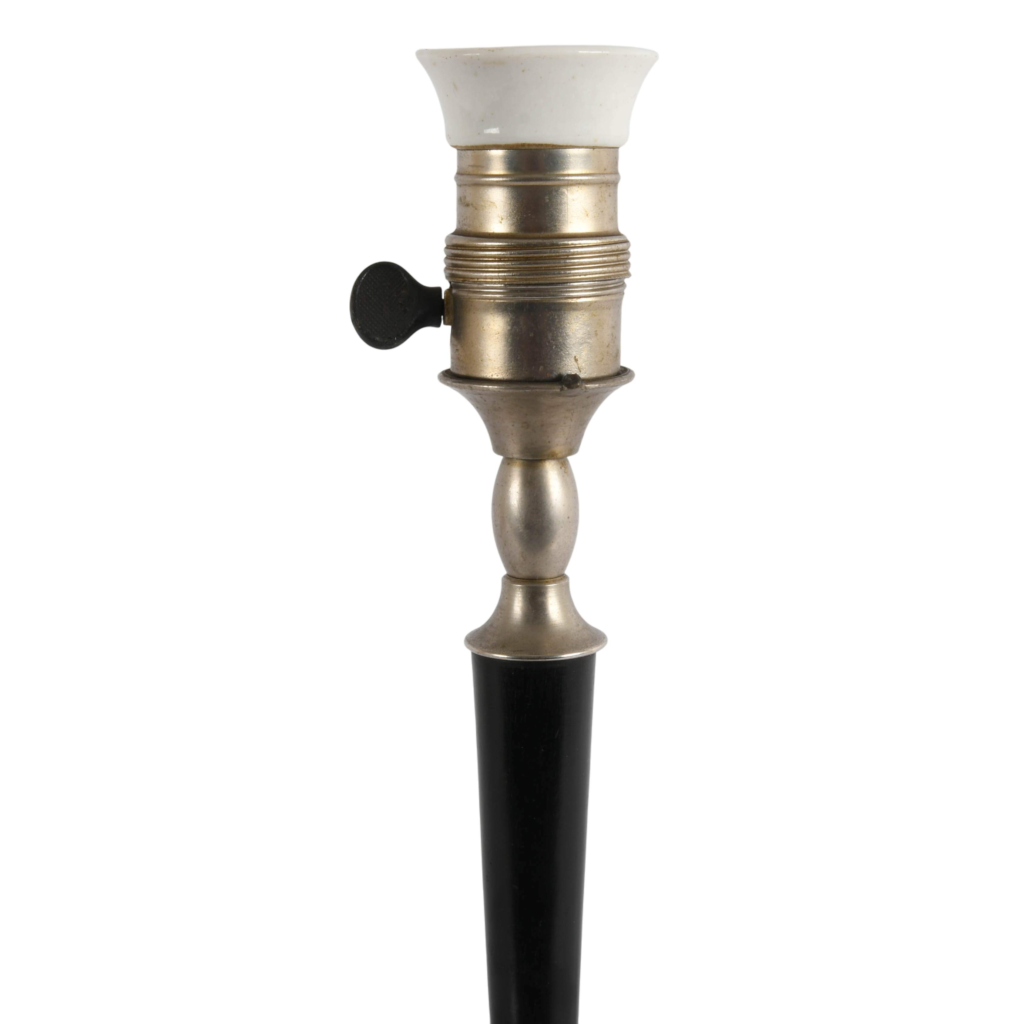 Hollywood Regency Candlestick Table Lamp-3