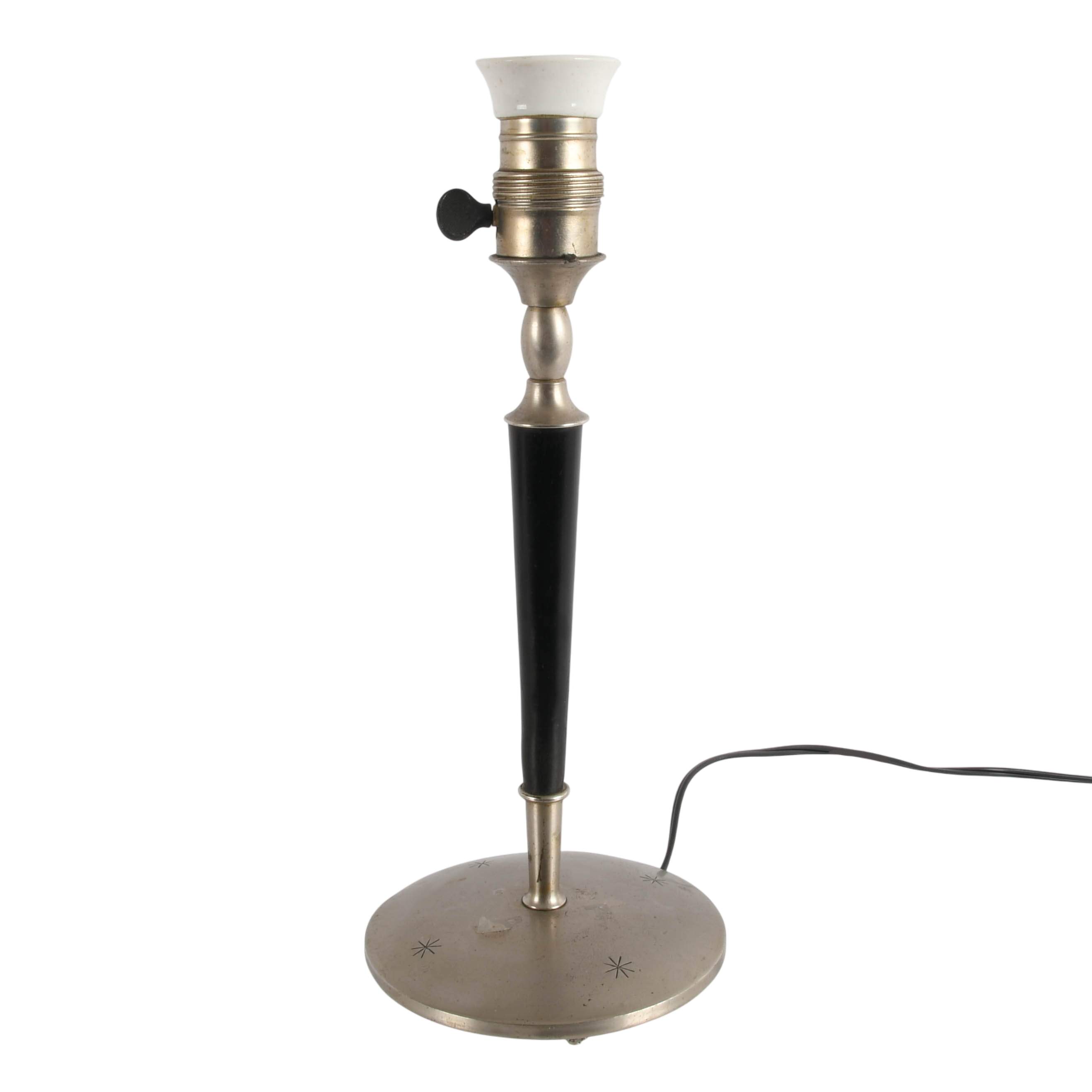 Hollywood Regency Candlestick Table Lamp-1