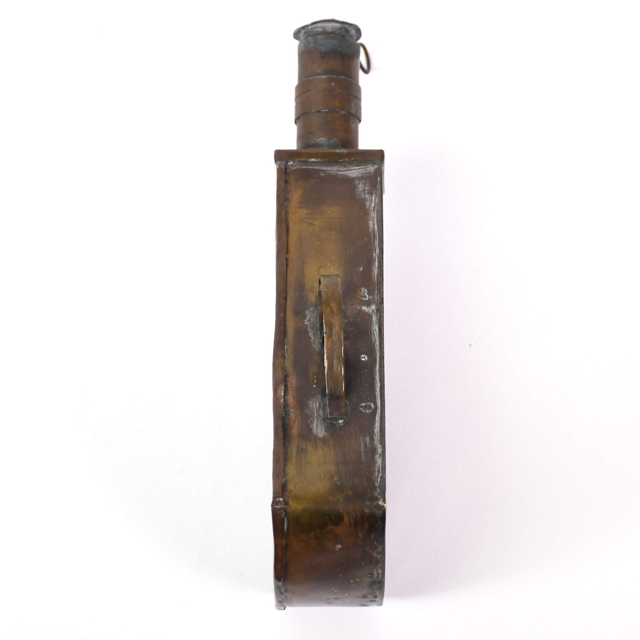 Antique Middle Eastern Powder Pear Flask-4