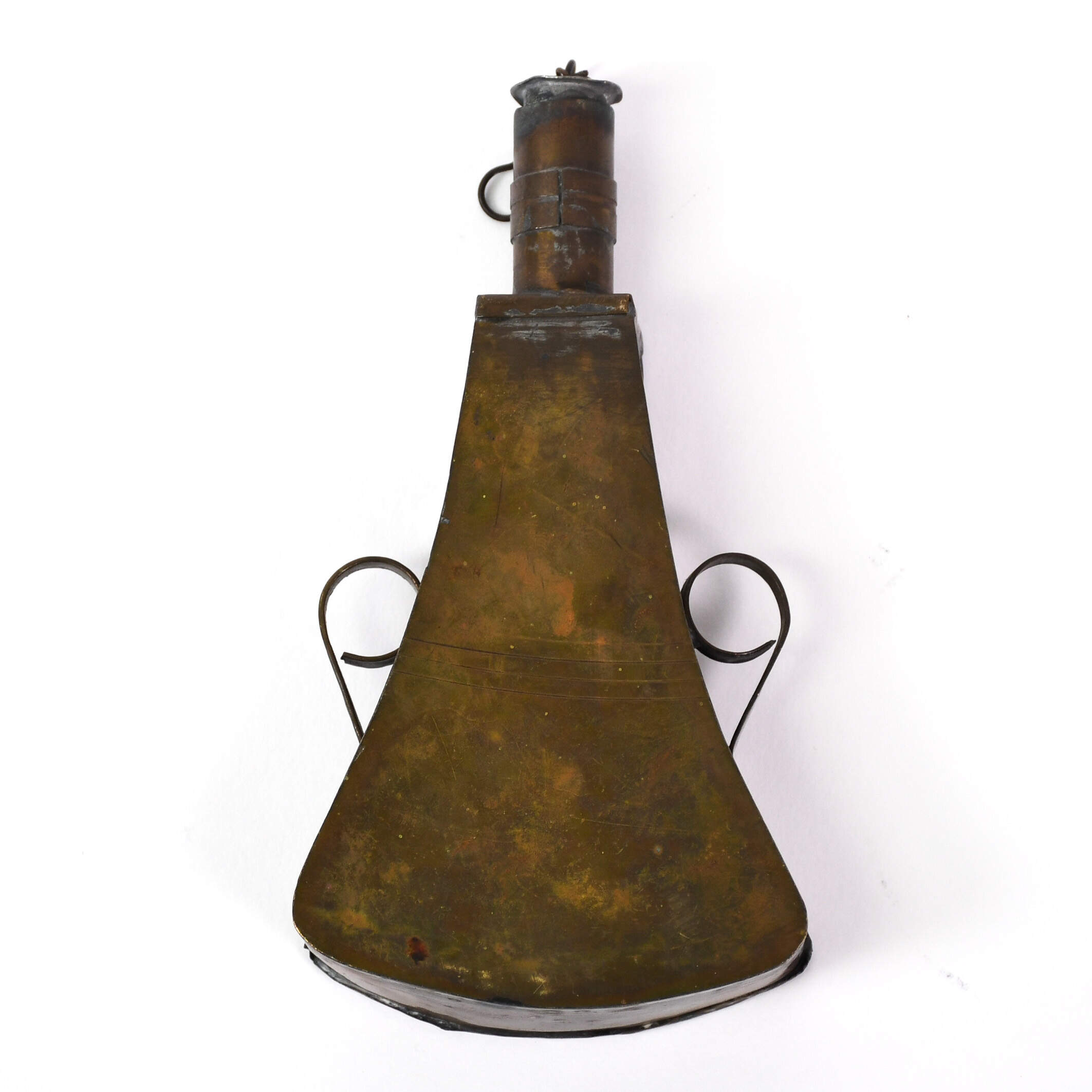 Antique Middle Eastern Powder Pear Flask-3