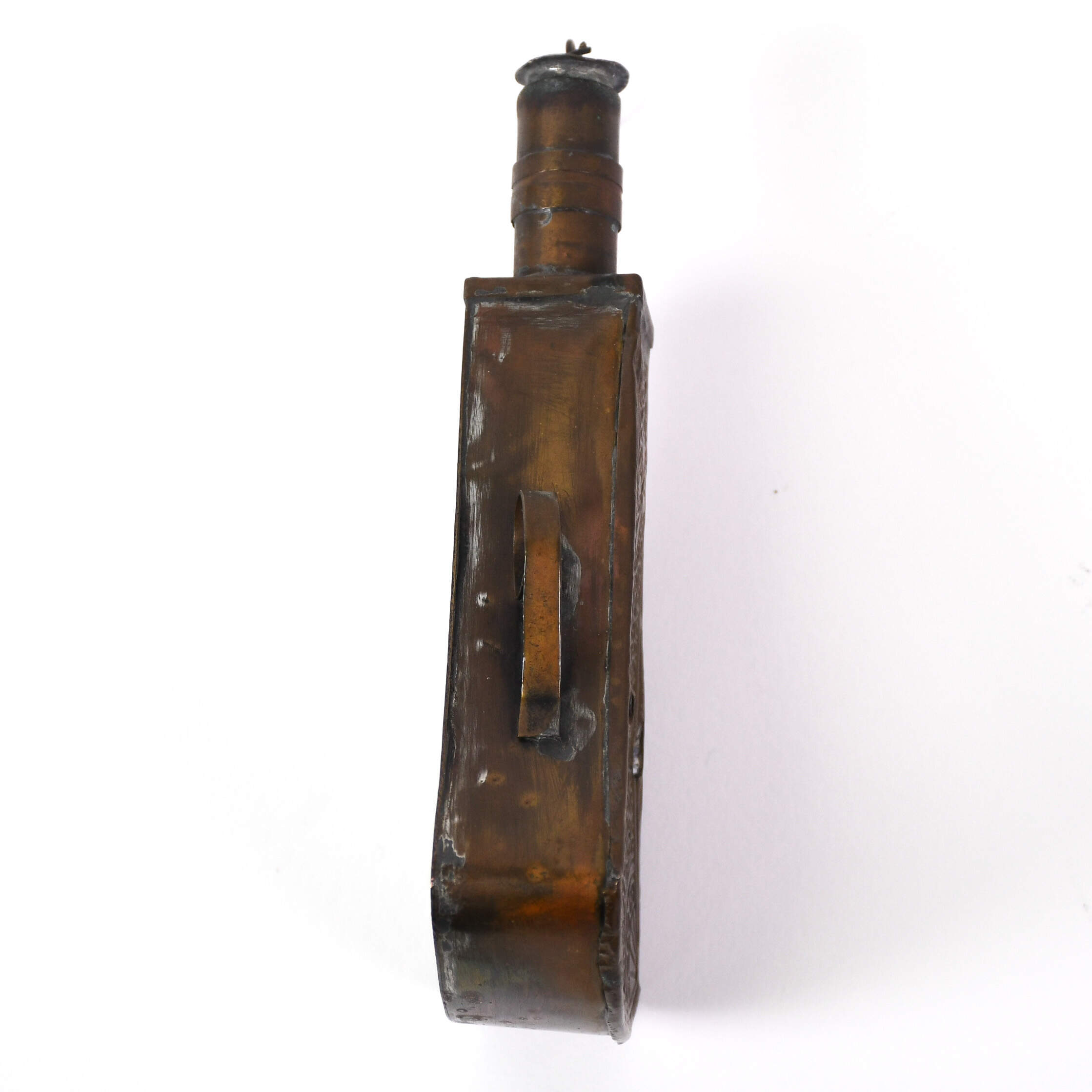 Antique Middle Eastern Powder Pear Flask-2
