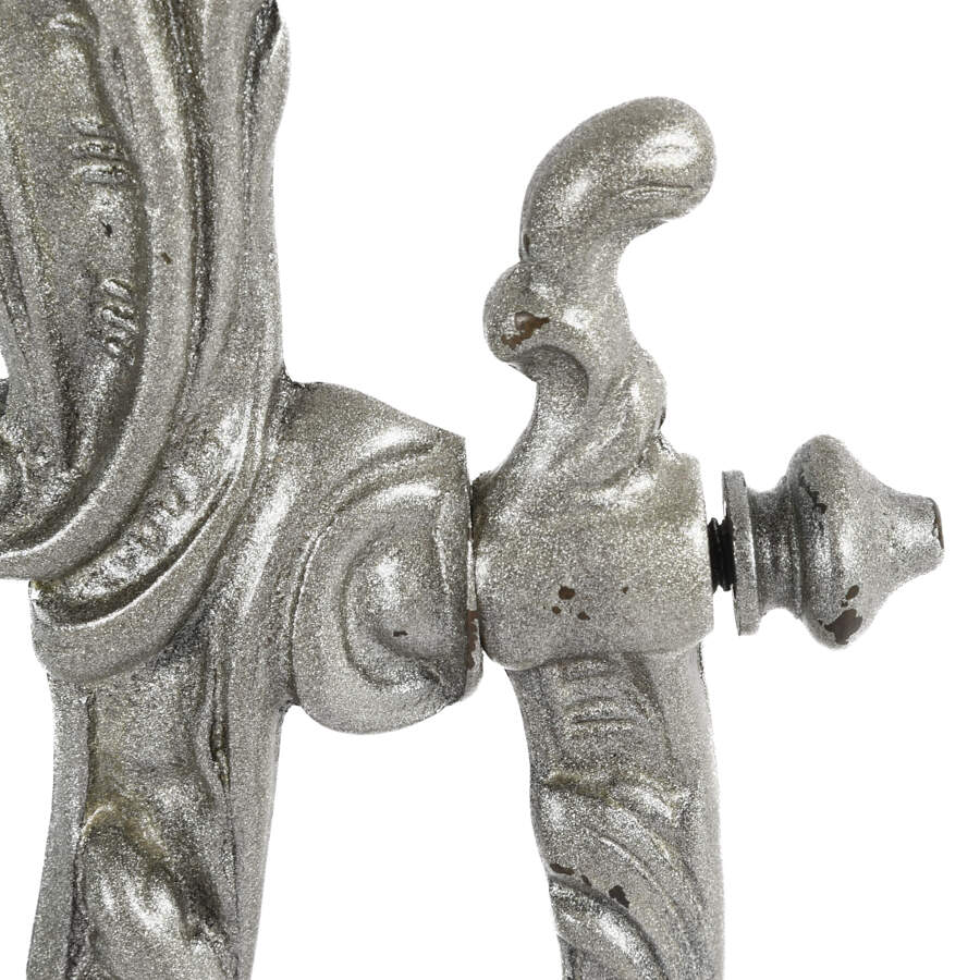 Italian Cast Metal Vanity Dresser Mirror-2