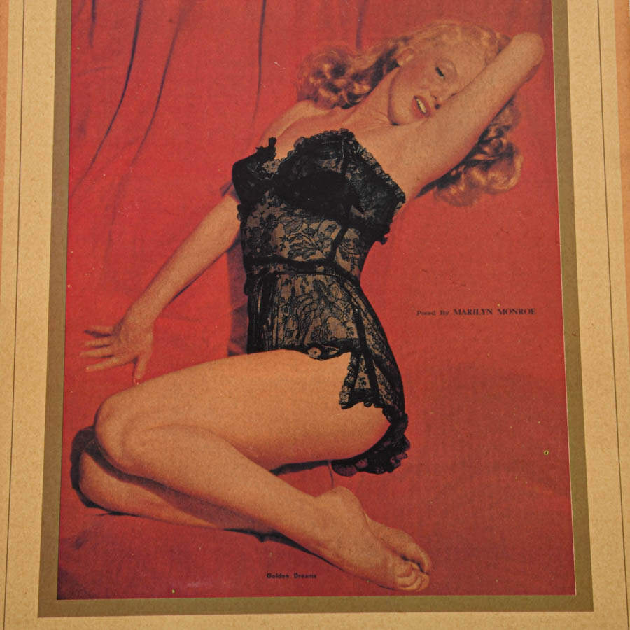 Marilyn Monroe "Golden Dreams" 1955 Calendar-2