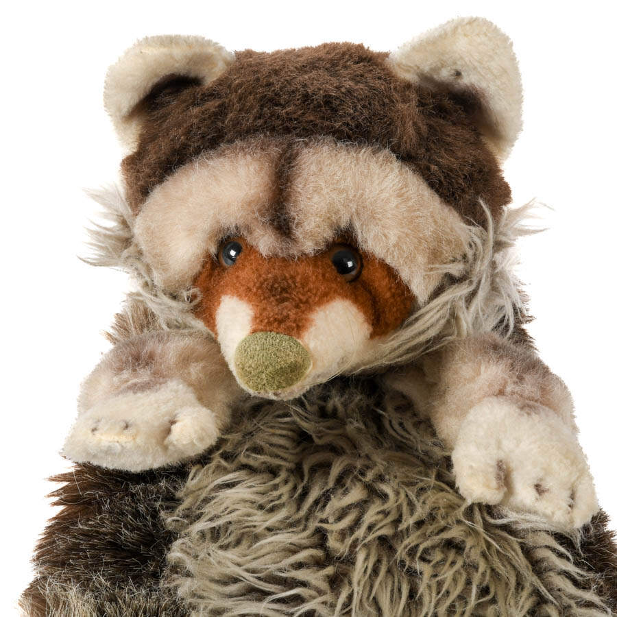 Steiff Jolly Raggy Raccoon Puppet-2