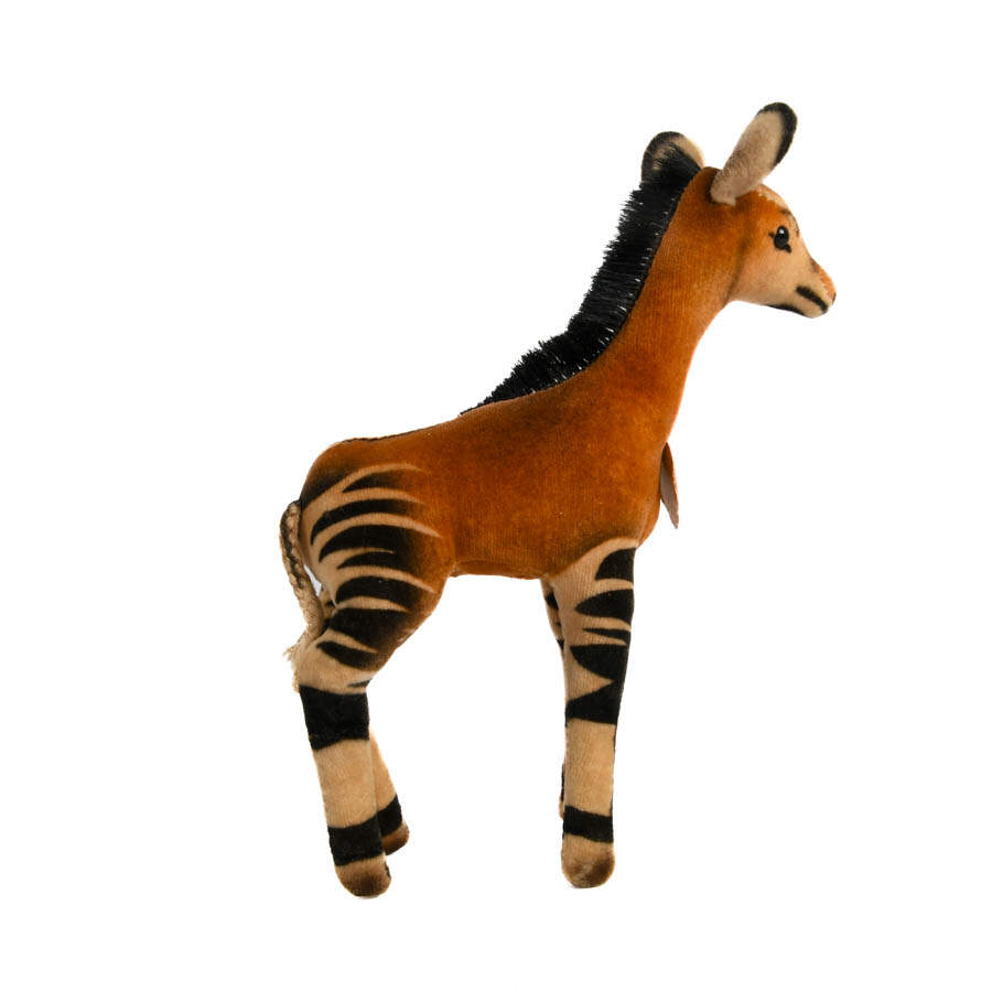 Steiff 1950's Miniature Okapi Plush Toy-5