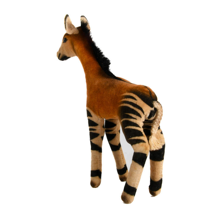 Steiff 1950's Miniature Okapi Plush Toy-3