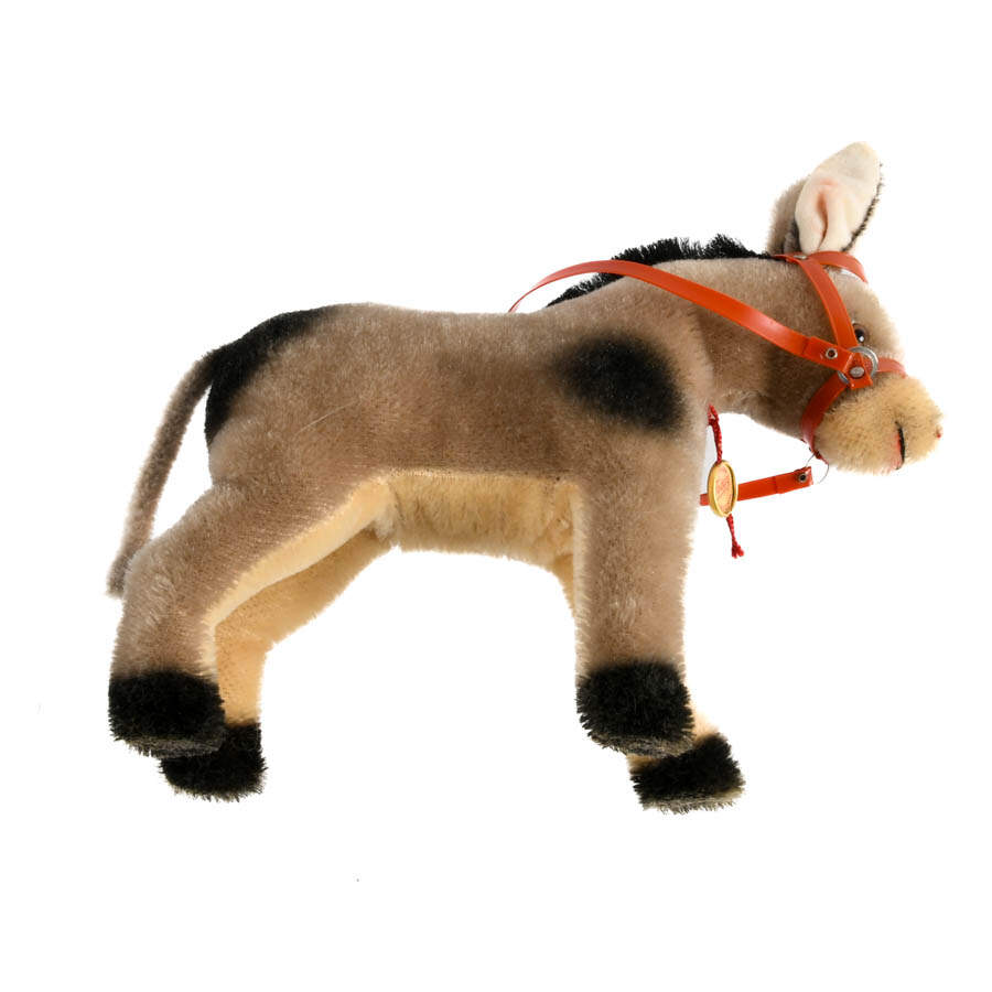 German Hermann Teddy Mohair Donkey Plush Toy-7