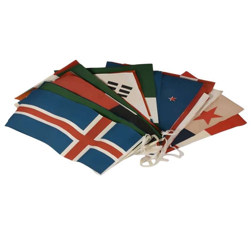 Bunting String of Fabric Flags-5