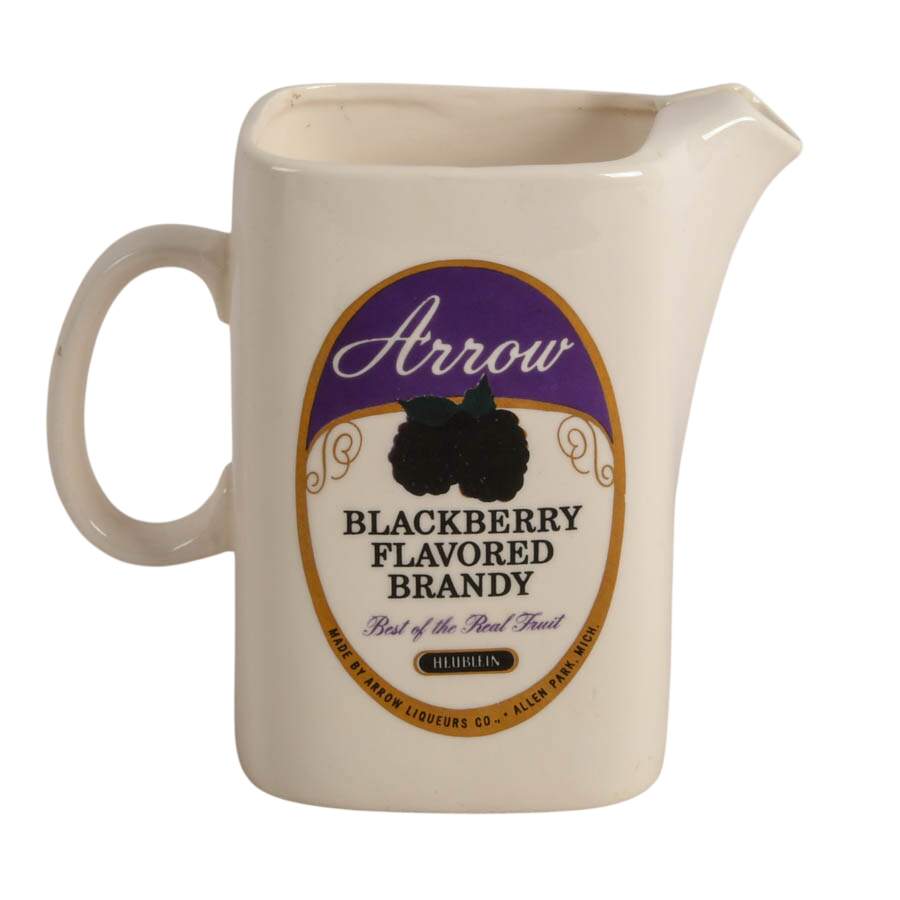 Five Alcohol Advertising Ceramic Pitchers-3