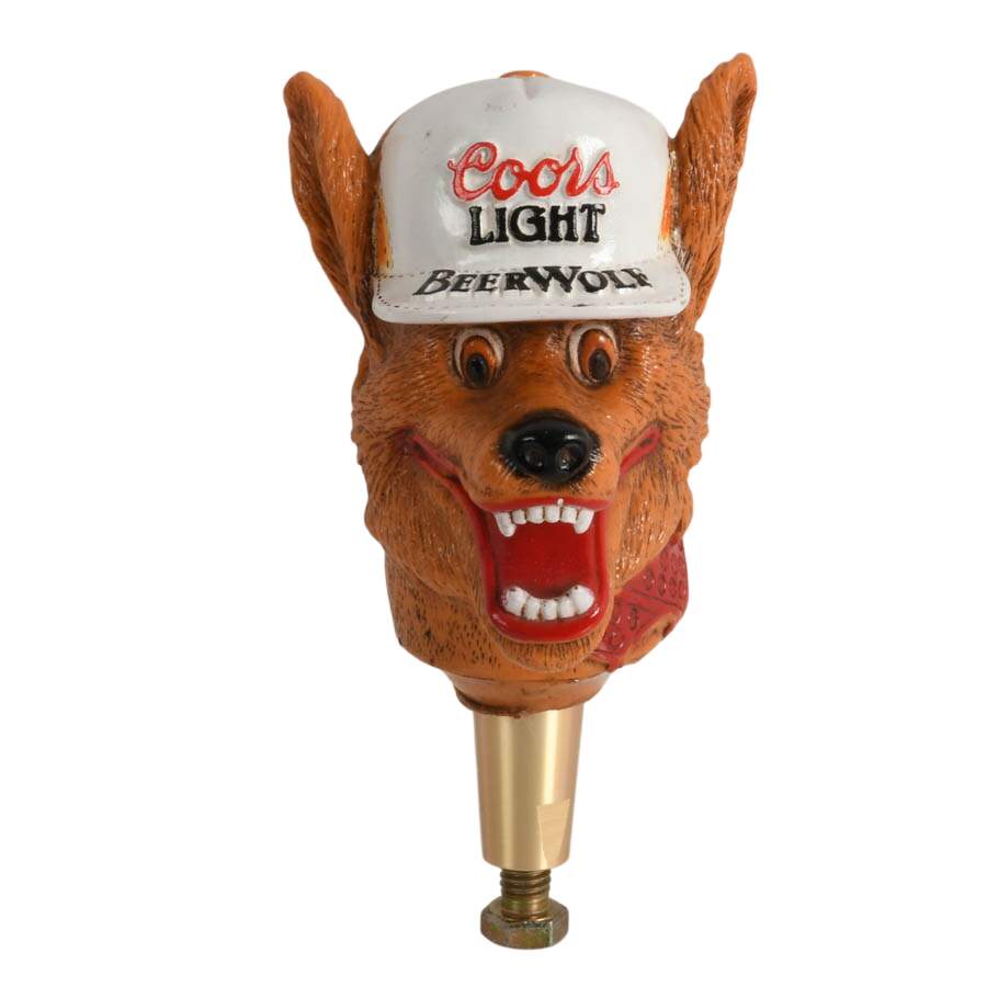 Coors Light Beerwolf Tap Handle-1