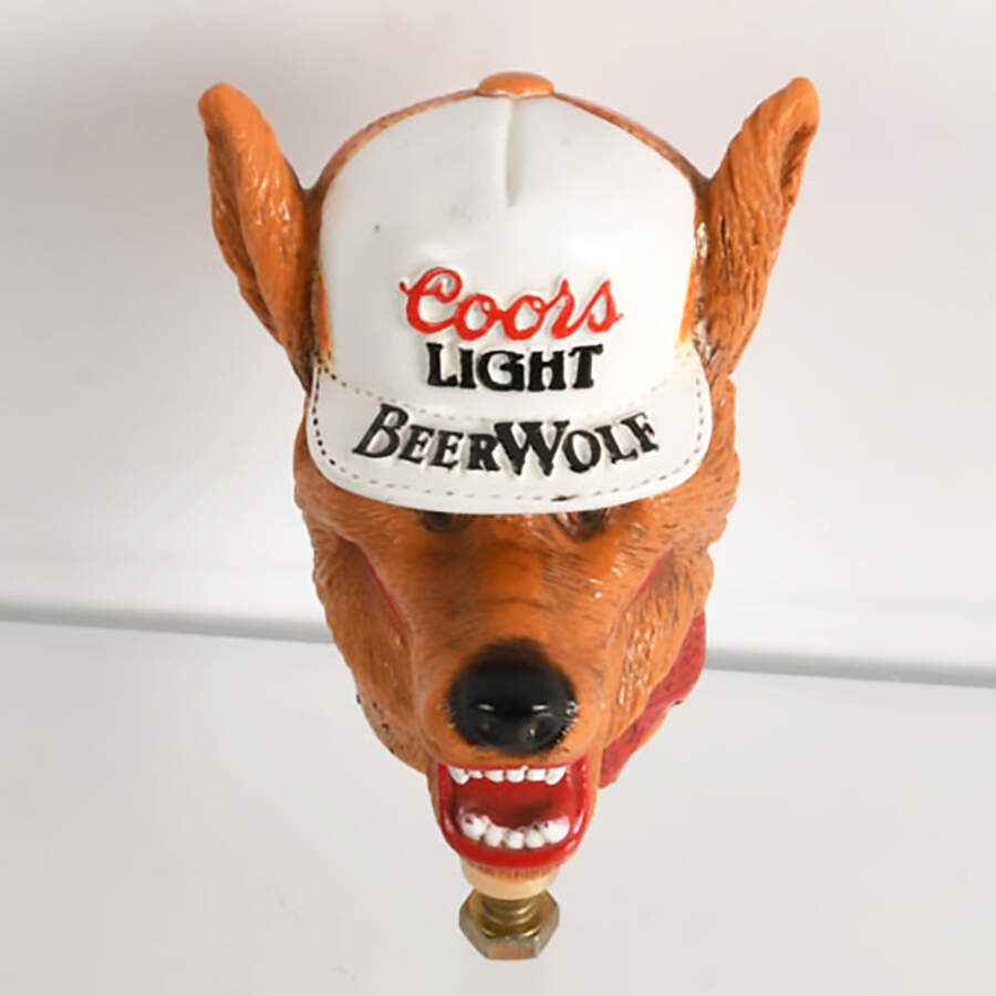Coors Light Beerwolf Tap Handle-2