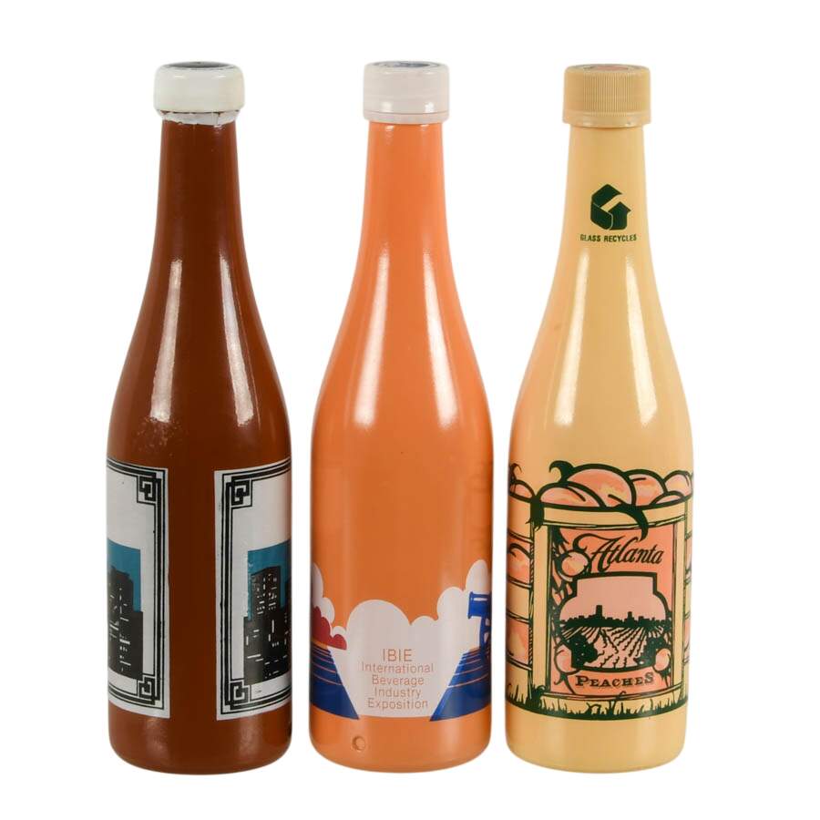 Set of Three Atlanta Georgia NSDA Convention Commemorative Bottles-3