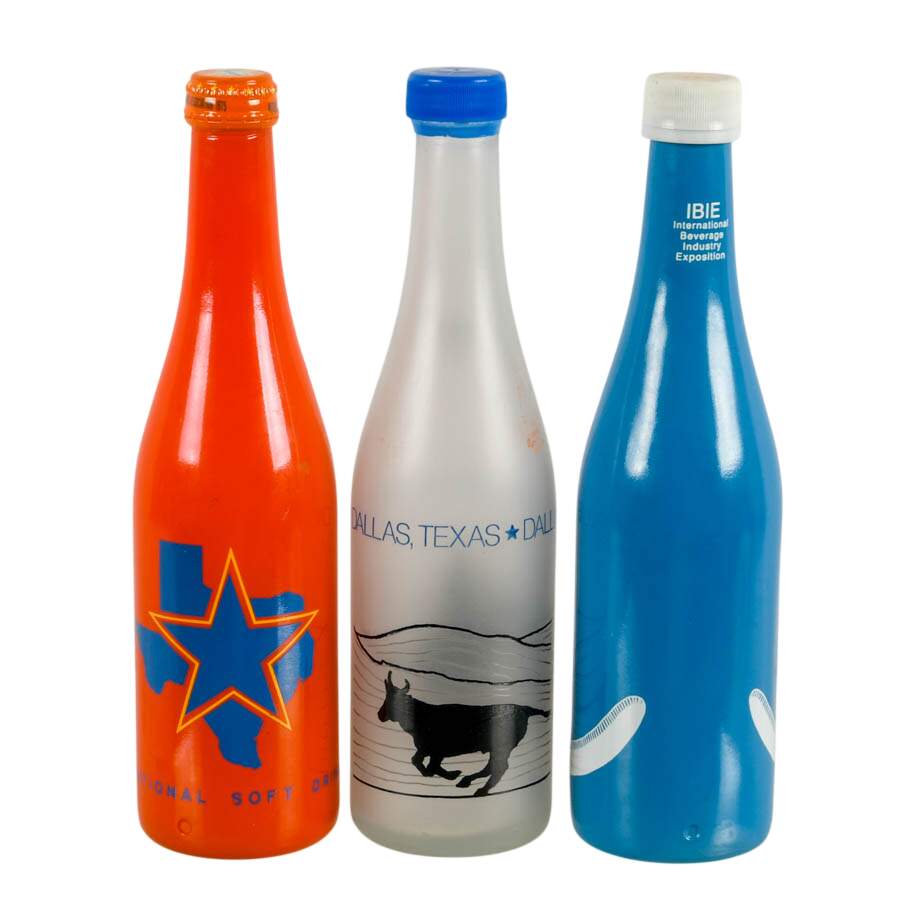 Set of Three Texas NSDA Convention Commemorative Bottles-2