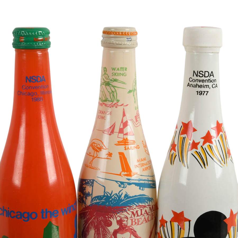 Set of Six NSDA Convention Commemorative Bottles 1973-1994-4