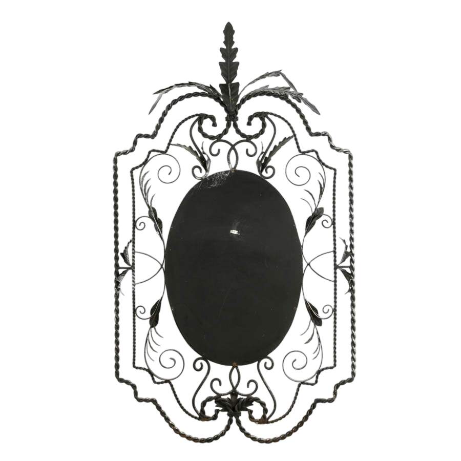 Twisted Iron Starburst Wall Mirror-9