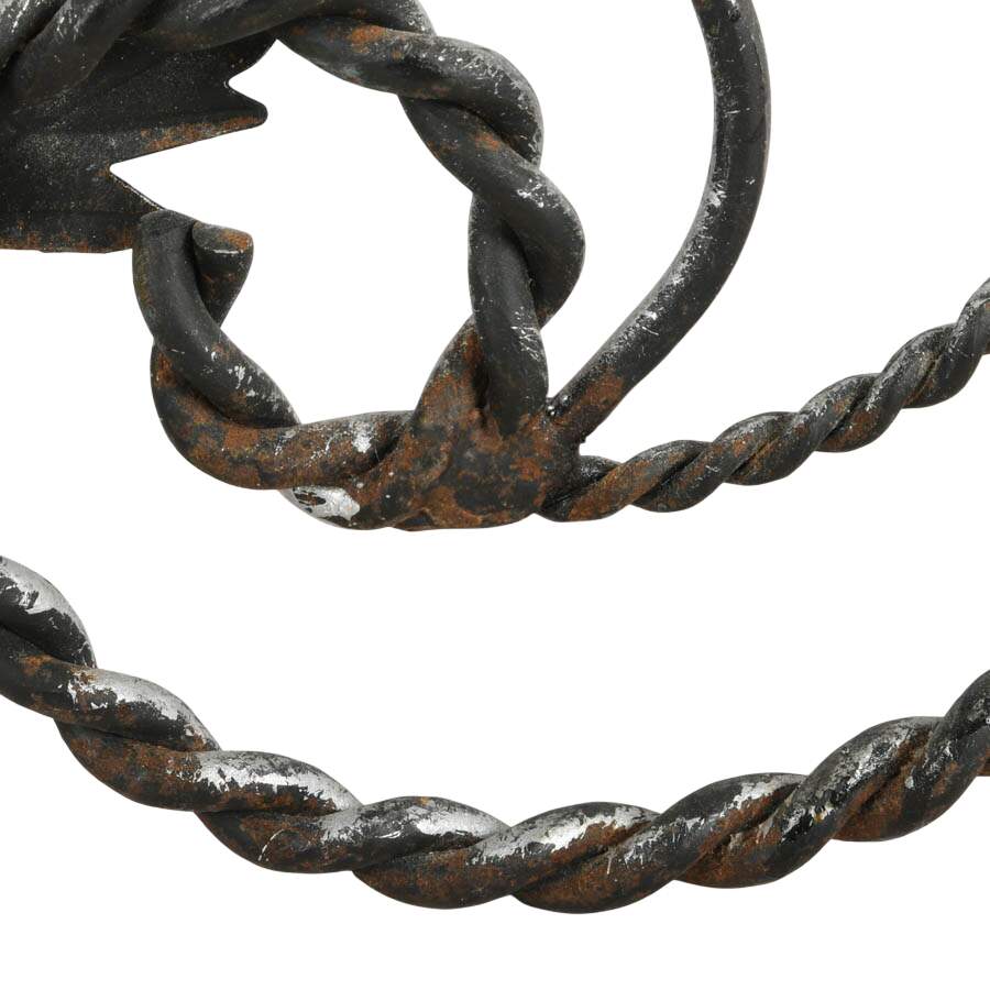 Twisted Iron Starburst Wall Mirror-7