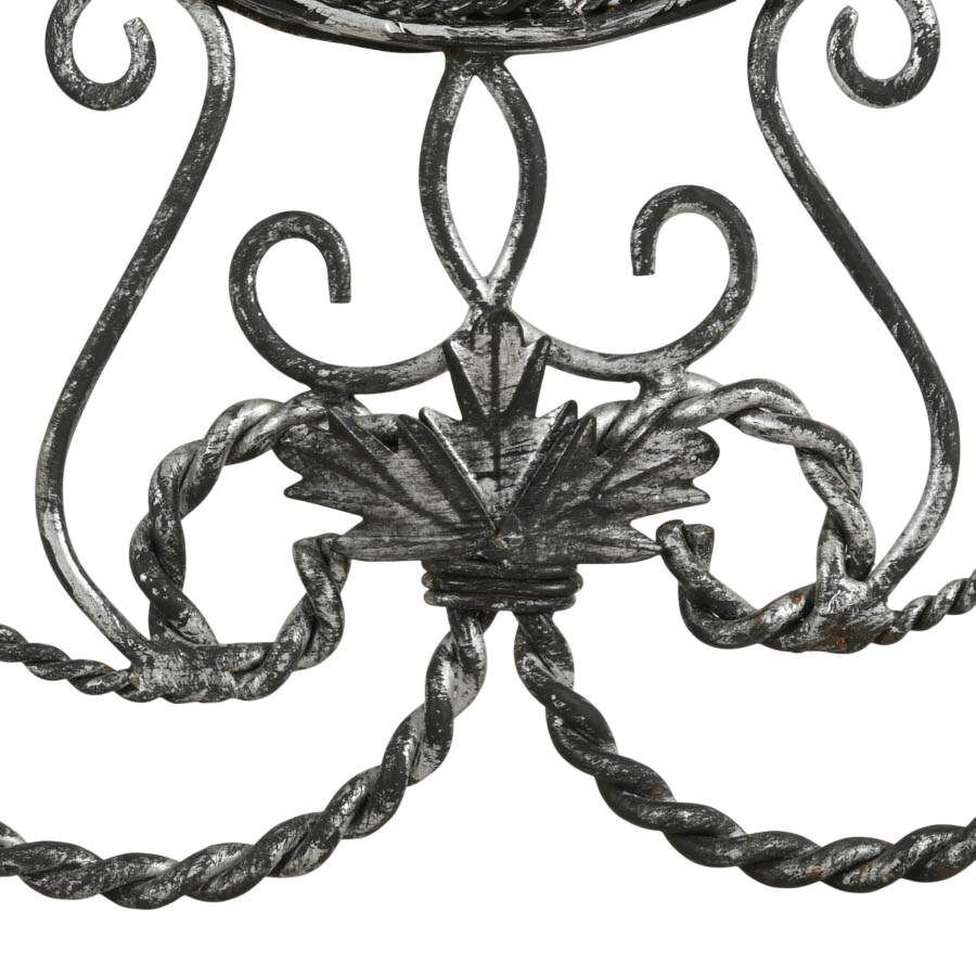 Twisted Iron Starburst Wall Mirror-5