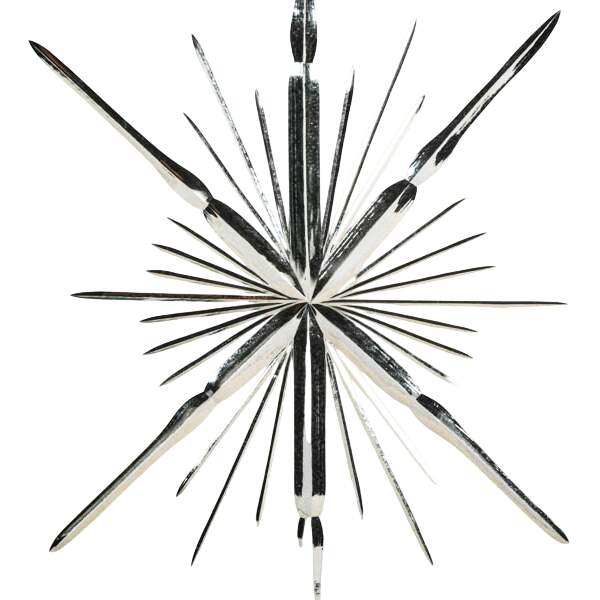 Twisted Iron Starburst Wall Mirror-3
