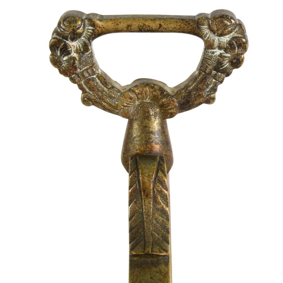 Antique Belgian Scholberg & Gadet Brass Equestrian Stirrup-7