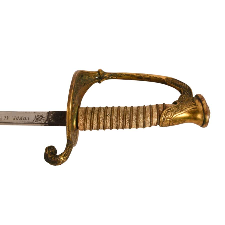 Commander Alvin Edward Moore U.S. Navy Officer Ceremonial Sword-3